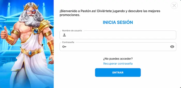 Paston Casino login